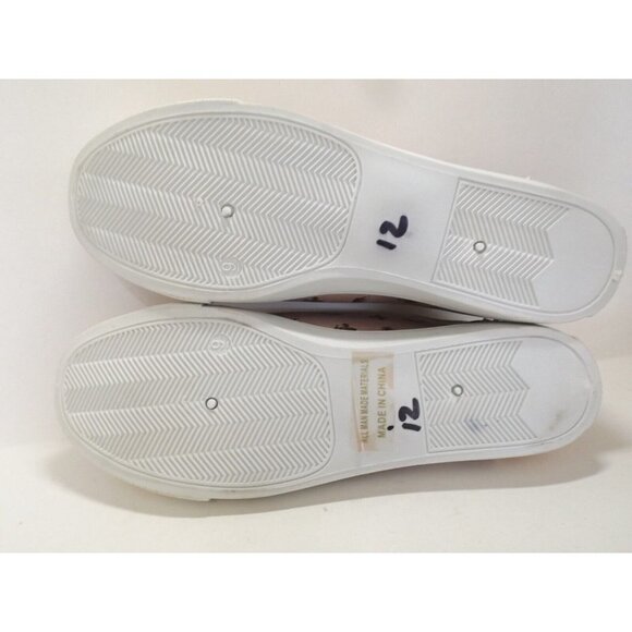 Baby Phat 9M Women's Rose Gold Sneakers Alex Logo Repeat Print New No Box - Picture 6 of 8